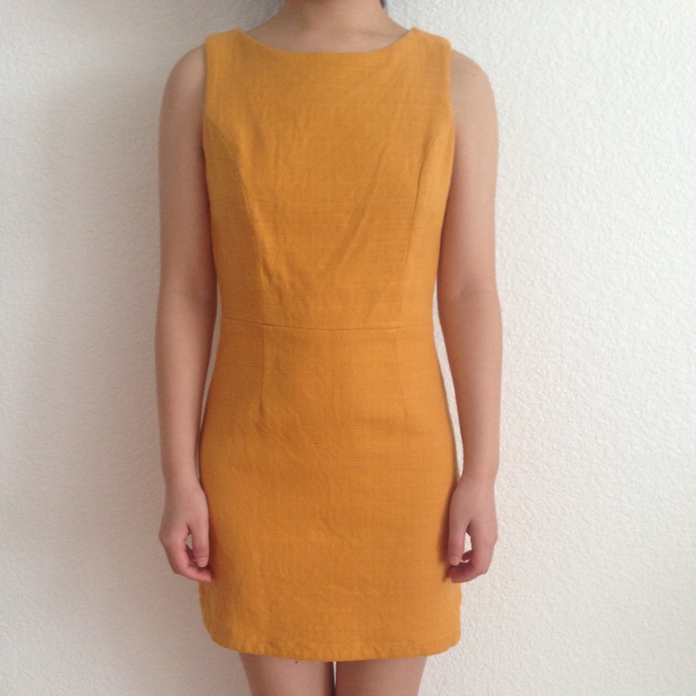 Mustard Dress